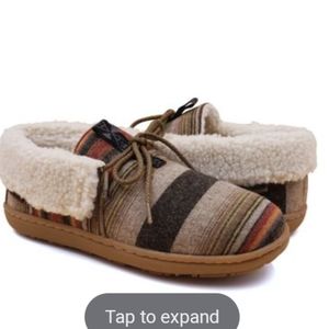 Women's Pendleton Orthopedic Wool Aztec Slippers